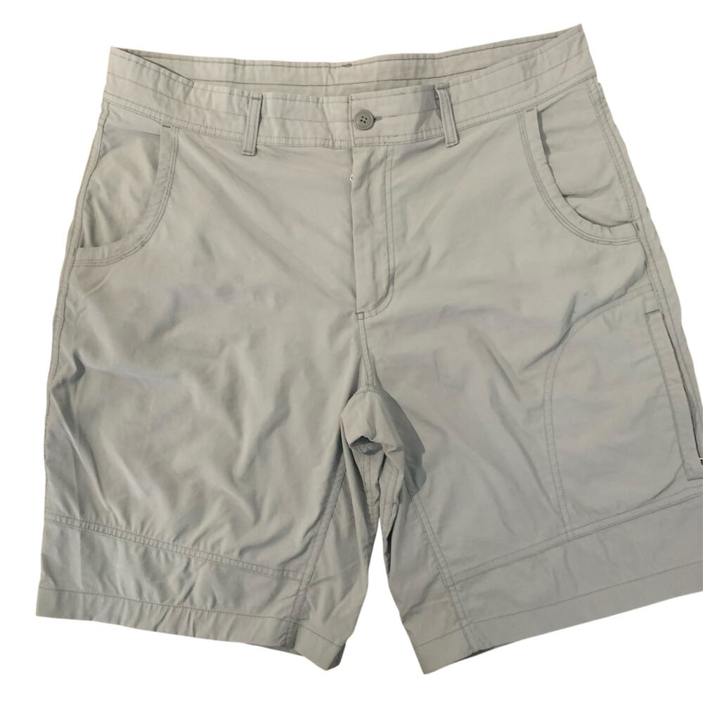 “Faded Glory Men’s Gray Cargo Shorts Size 38”